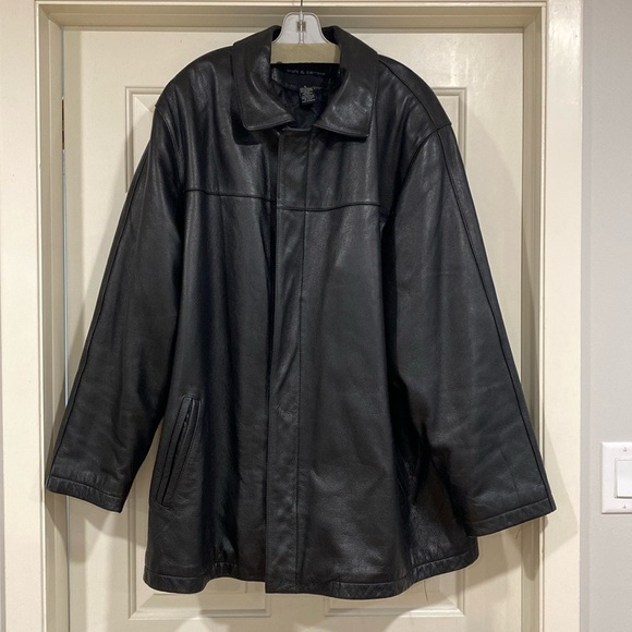 Croft & Barrow Leather Jacket - Picture 2 of 6